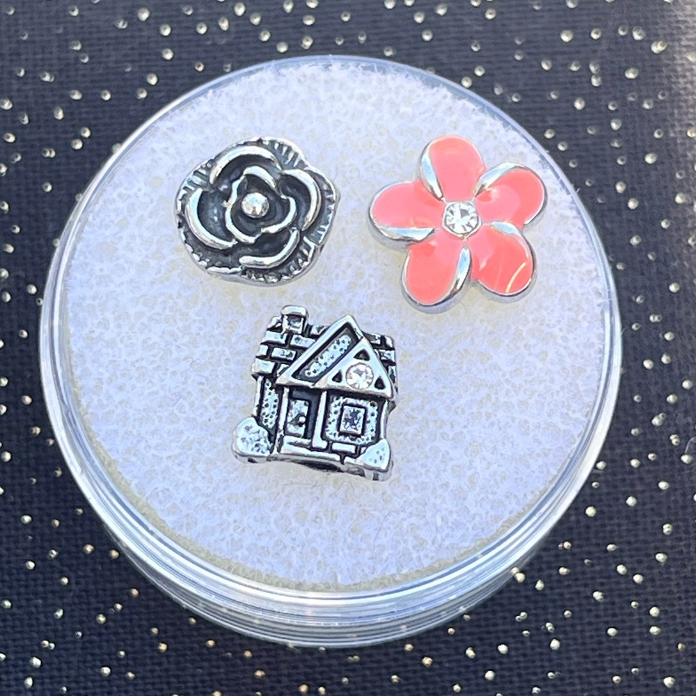 3 Origami Owl Charms